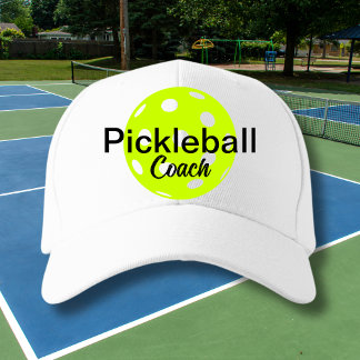 Casquette Nom de l'entraîneur de Pickleball personnalisé