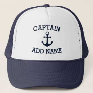 Casquette Nom du capitaine