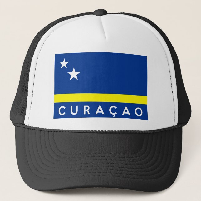 Casquette nom du pays du pavillon de curacao (Devant)