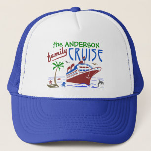 Casquette Nom fait sur commande des vacances   de bateau