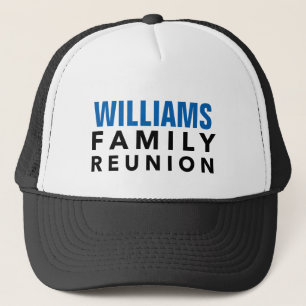 Casquette Nom personnalisé de la réunion de famille