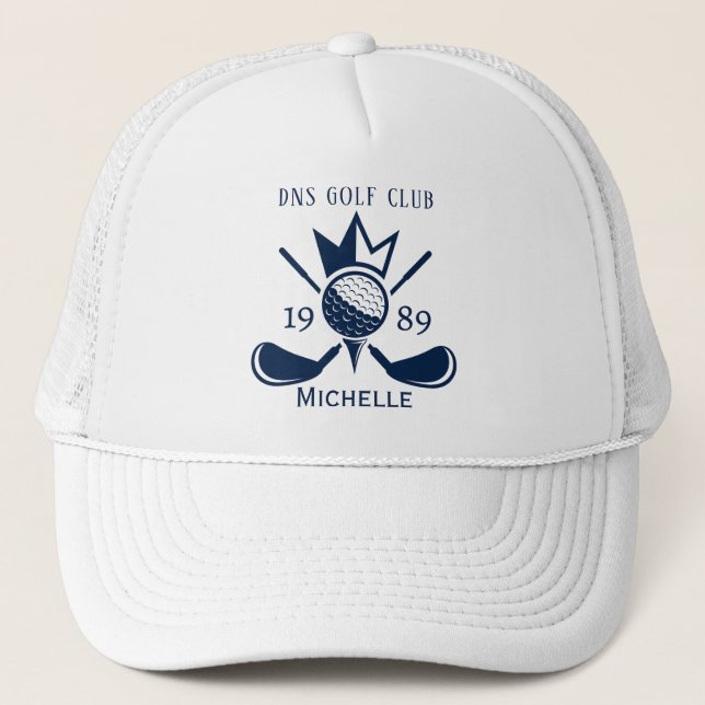 Casquette Nom personnalisé du club de golf (Devant)