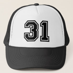 Casquette Nombre classique 31