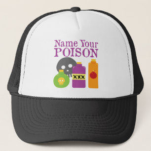 Casquette Nommez votre poison