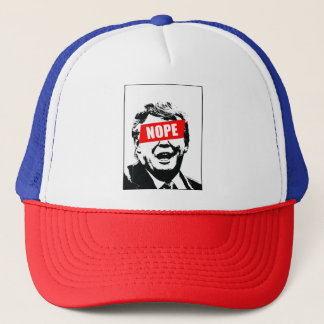 Casquette "Non" à Trump Trucker Hat