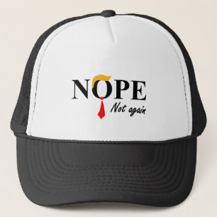 Casquette Non. Pas À Nouveau.