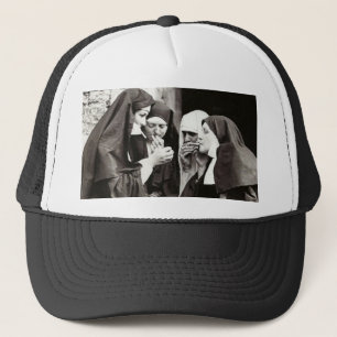 Casquette Nonnes Fumer photo Vintage