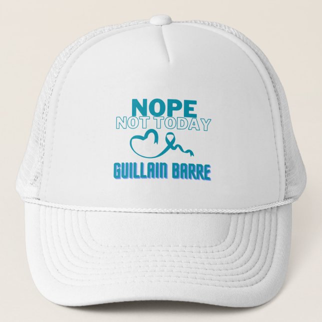 CASQUETTE NOPE...PAS AUJOURD'HUI/ GUILLAIN BARRE/ SENSIBILIS (Devant)