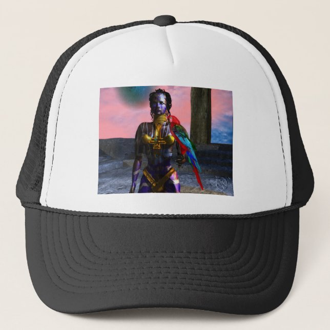 CASQUETTE NORA CYBER WARRIOR (Devant)