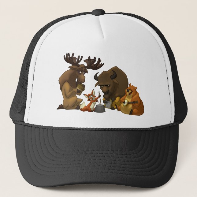 Casquette nord-américain de bande de cruche (Devant)