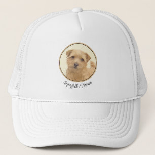 Casquette Norfolk Terrier Peinture - Art Chien original