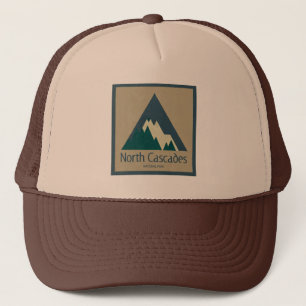 Casquette North Cascades Parc National Rustique