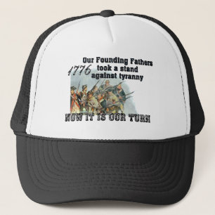 Casquette Nos pères fondateurs contre la tyrannie