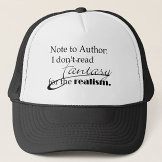 Casquette Note à l'auteur