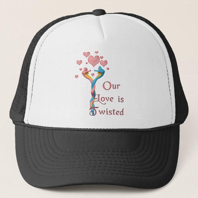 Casquette Notre amour est tordu (Devant)
