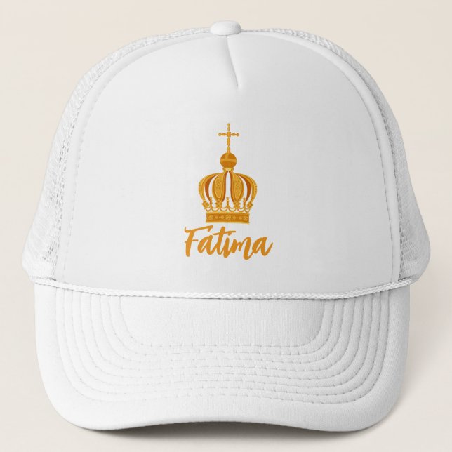 Casquette Notre-Dame de Fatima couronne (Devant)