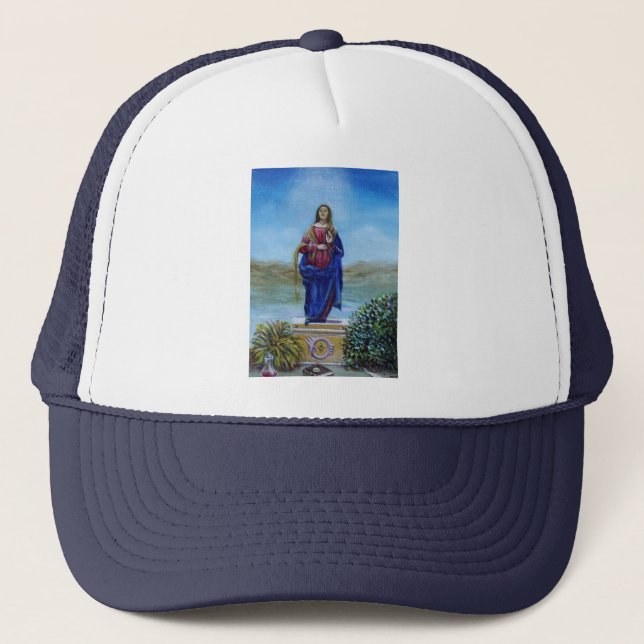 Casquette NOTRE DAME DE LA LUMIÈRE Vierge de l'Immaculée Con (Devant)