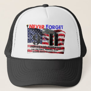 Casquette N'oubliez jamais le 11 septembre