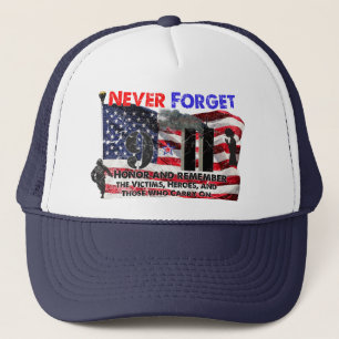 Casquette N'oubliez jamais le 11 septembre