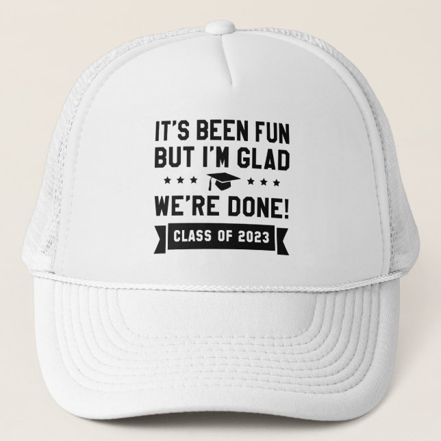 Casquette Nous avons terminé la classe de 2023 (Devant)