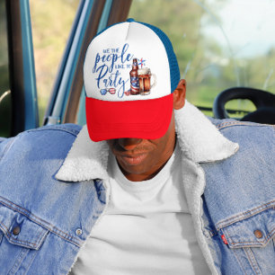 Casquette Nous, le Peuple, Aimons Faire la Fête   Fête du Qu