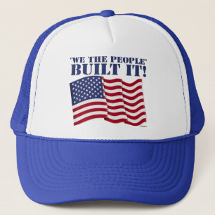 CASQUETTE "NOUS LE PEUPLE" L'AVONS CONSTRUIT !