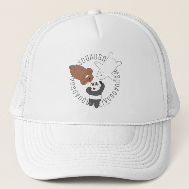 Casquette Nous portons des ours nus - #SquadButs (Devant)