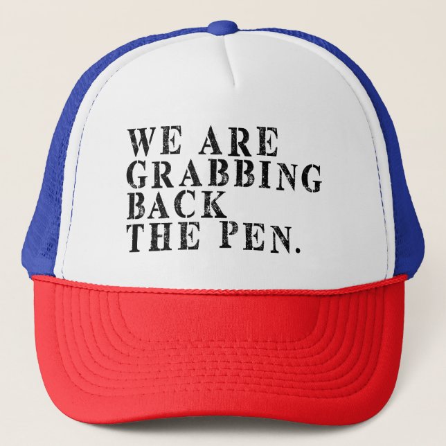Casquette Nous récupérons le stylo (Devant)