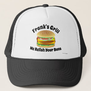 Casquette Nous Relâchons Vos Buns Funny Hamburger