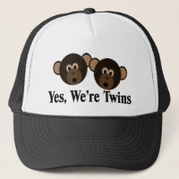 Nous sommes des jumeaux 2 singes de garçons
