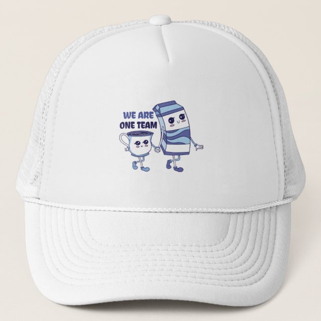 Casquette Nous sommes une équipe (Devant)