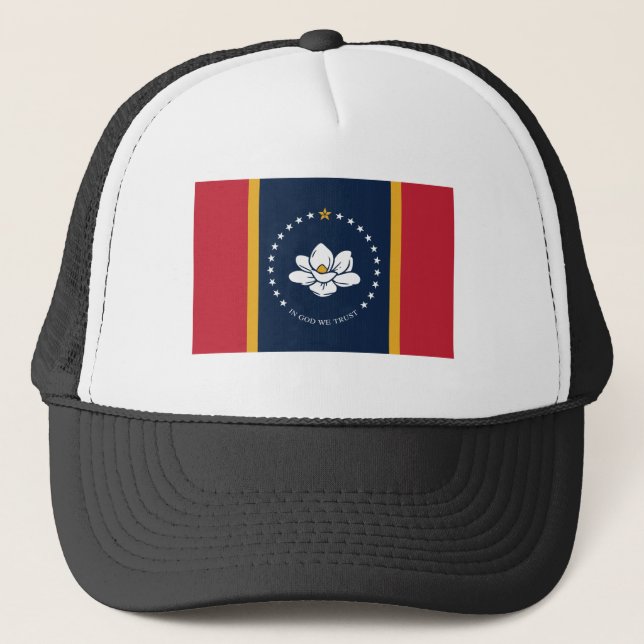 Casquette Nouveau drapeau du Mississippi (Devant)