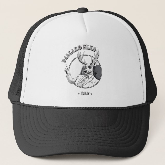 Casquette NOUVEAU FONDATEUR DE BARRES M. Cool Elk (Devant)