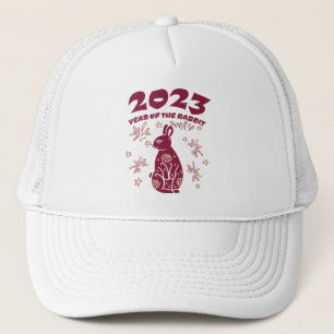 Casquette Nouvel An chinois 2023 - Année du lapin