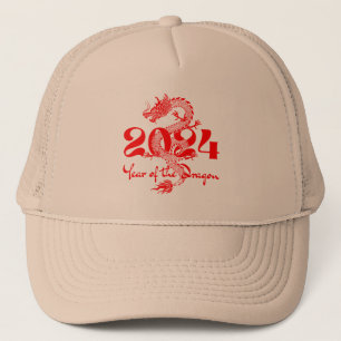 Casquette Nouvel An chinois 2024 Année du Dragon