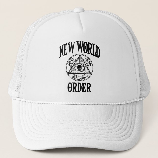 Casquette Nouvel ordre mondial Illuminati (Devant)
