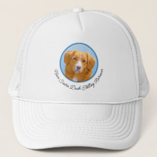 Casquette Nouvelle-Écosse Peinture de chien pour l'essayeur 