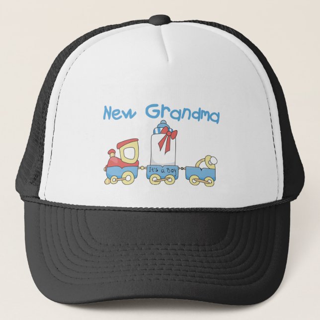 Casquette Nouvelle grand-mère de tee-shirts et cadeaux de tr (Devant)