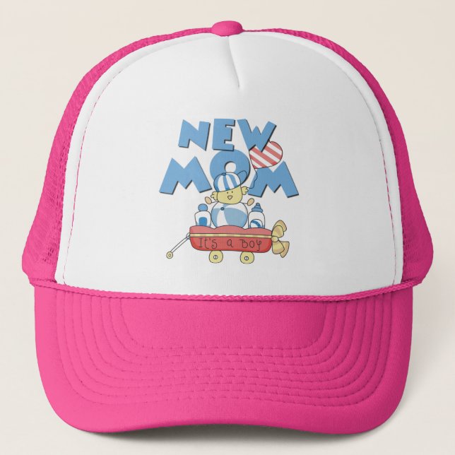 Casquette Nouvelle maman C'est un garçon Tshirts et cadeaux (Devant)