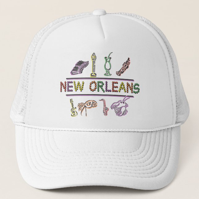 Casquette Nouvelle-Orléans (Devant)