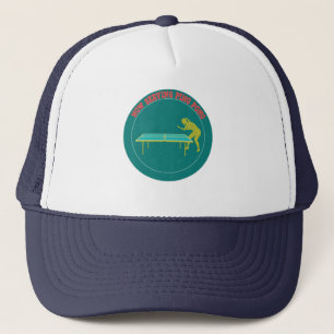Casquette Now serving ping pong funny table tennis serving