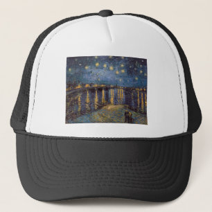 Casquette Nuit étoilée sur le Rhône par Vincent Van Gogh