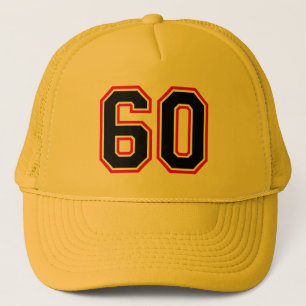 Casquette Numéro 60 Chapeau de camion