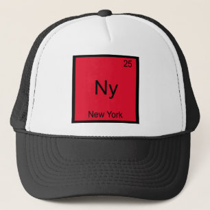 Casquette Ny - Tee du symbole de chimie de New York City