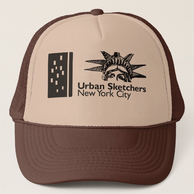 Casquette NYC Urban Sketchers Trucker Hat (Devant)