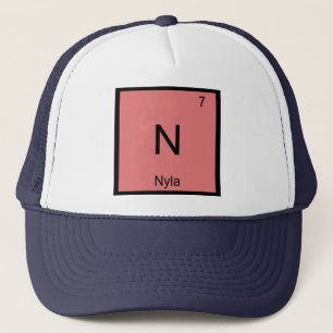 Casquette Nyla Nom Chimie Élément Tableau périodique