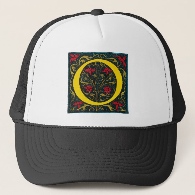 CASQUETTE O INITIAL, 1520. (Devant)