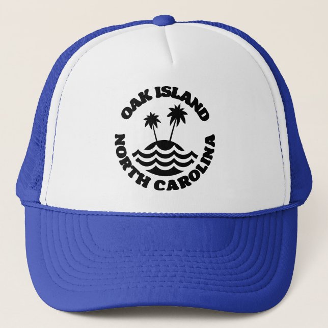 Casquette Oak Island, Caroline du Nord (Devant)