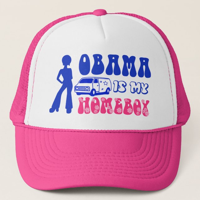 Casquette Obama est mon Homeboy (Devant)