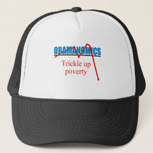 Casquette Obamanomics - filet vers le haut de la pauvreté